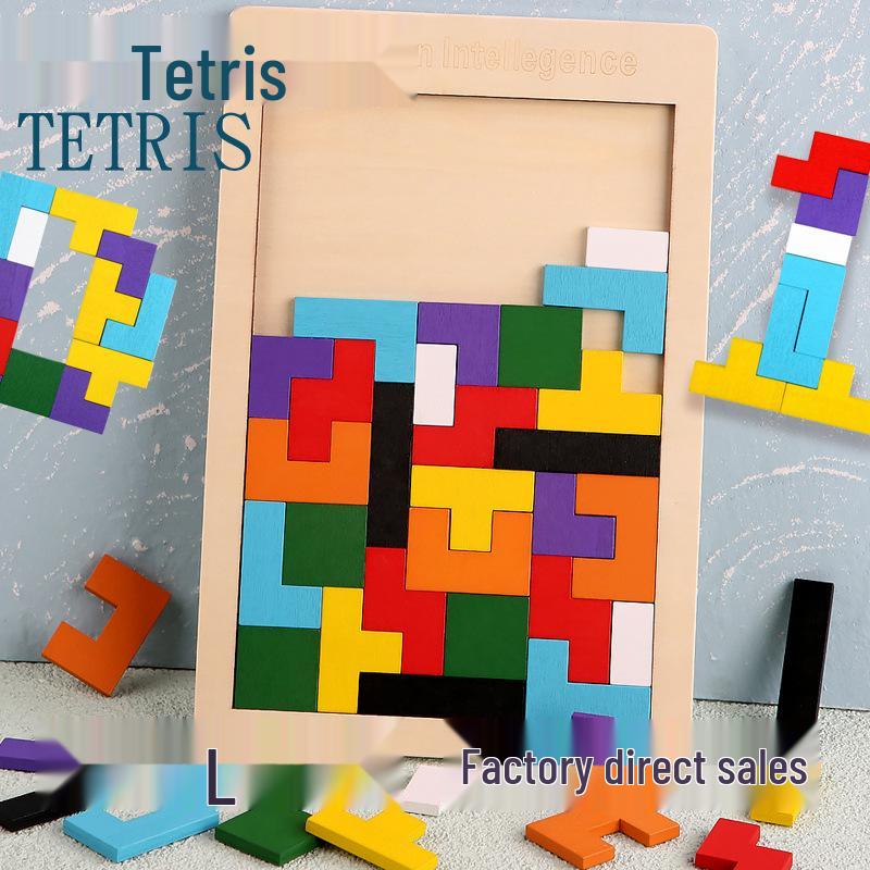 Children s Wooden Tetris Puzzle: Early Education and Fun Intellectual Development Game for Toddlers
Children s Wooden Tetris Puzzle: Early Education and Fun Intellectual Development Game for Toddlers