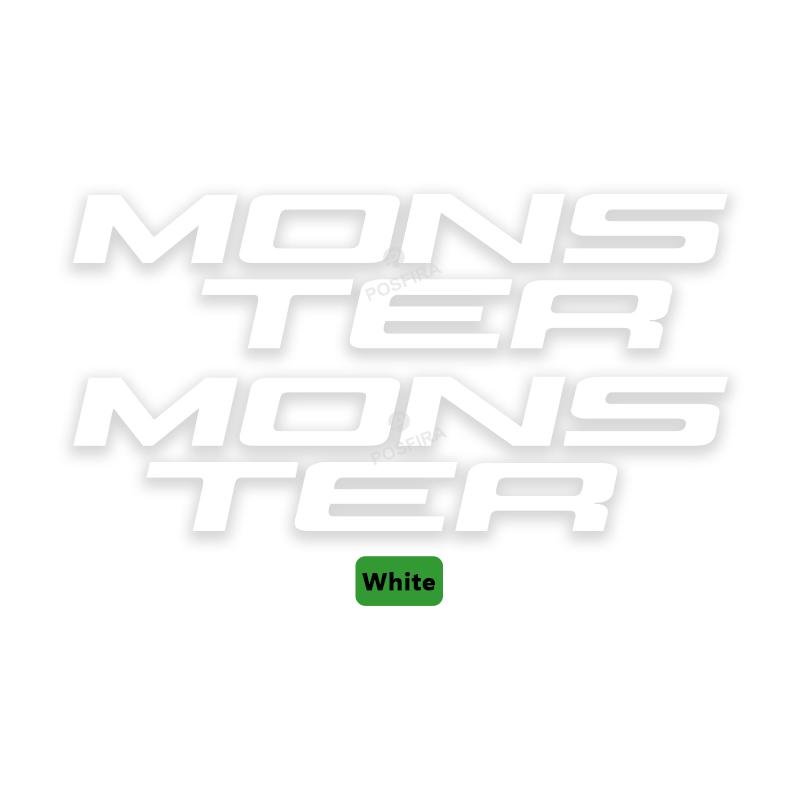 POSFIRA Motorcycle Fairing Stickers Vinyl Decals for Ducati Monster 2026 Motorbike Body Decoration Accessories Monster-White
POSFIRA Motorcycle Fairing Stickers Vinyl Decals for Ducati Monster 2026 Motorbike Body Decoration Accessories Monster-White
