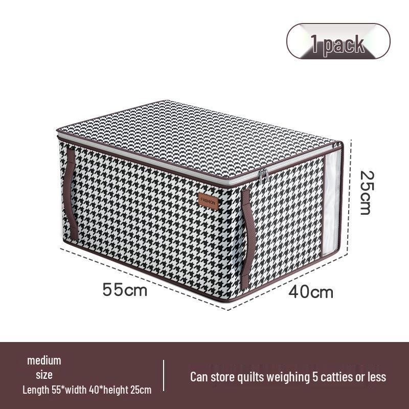 Очень большой стеганый мешок для хранения одежды из нетканого материала в гусиную лапку
Очень большой стеганый мешок для хранения одежды из нетканого материала в гусиную лапку