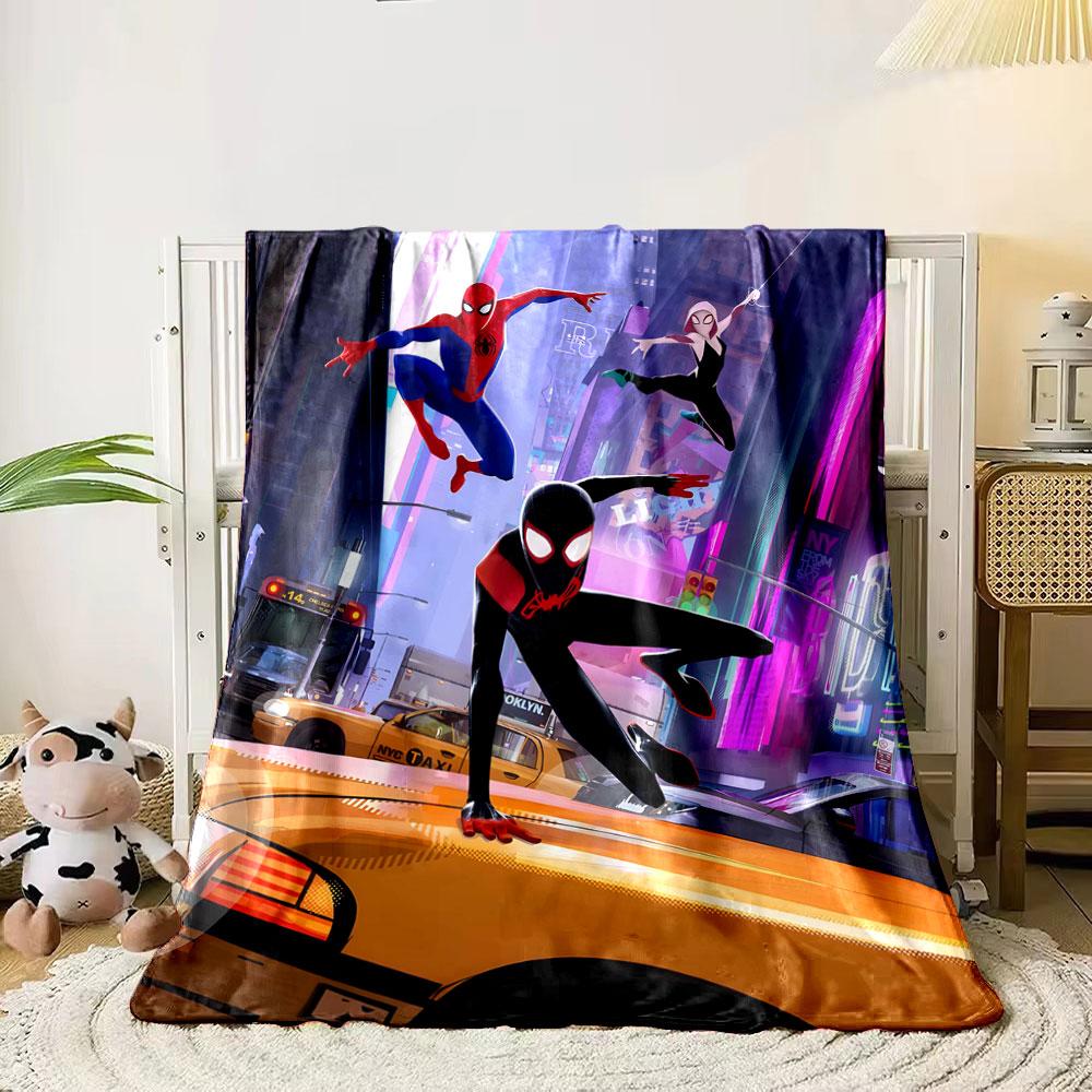 Three spider-themed superheroes leaping dynamically in a vibrant cityscape. for all seasons blanket lunch break throw gift 80cm x 120cm
Three spider-themed superheroes leaping dynamically in a vibrant cityscape. for all seasons blanket lunch break throw gift 80cm x 120cm
