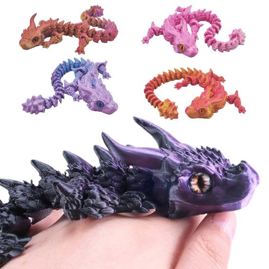 Игрушка дракон, напечатанная на 3D-принтере, фигурка дракона с подвижными суставами, игрушка-фиджет для снятия стресса, дракон для студентов и офисных работников S
Игрушка дракон, напечатанная на 3D-принтере, фигурка дракона с подвижными суставами, игрушка-фиджет для снятия стресса, дракон для студентов и офисных работников S