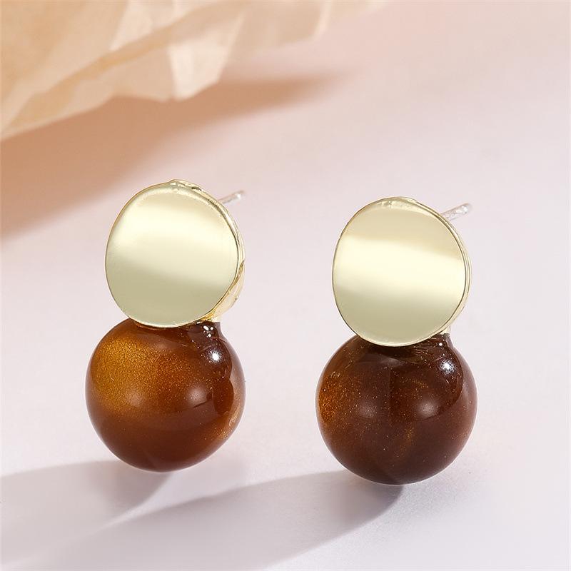 Earrings - Round-shaped Face, Tiger-eye Stone, Metal, Retro Style, High-end, Luxurious, Sophisticated, Elegant, Suitable for Autumn and Winter.
Earrings - Round-shaped Face, Tiger-eye Stone, Metal, Retro Style, High-end, Luxurious, Sophisticated, Elegant, Suitable for Autumn and Winter.