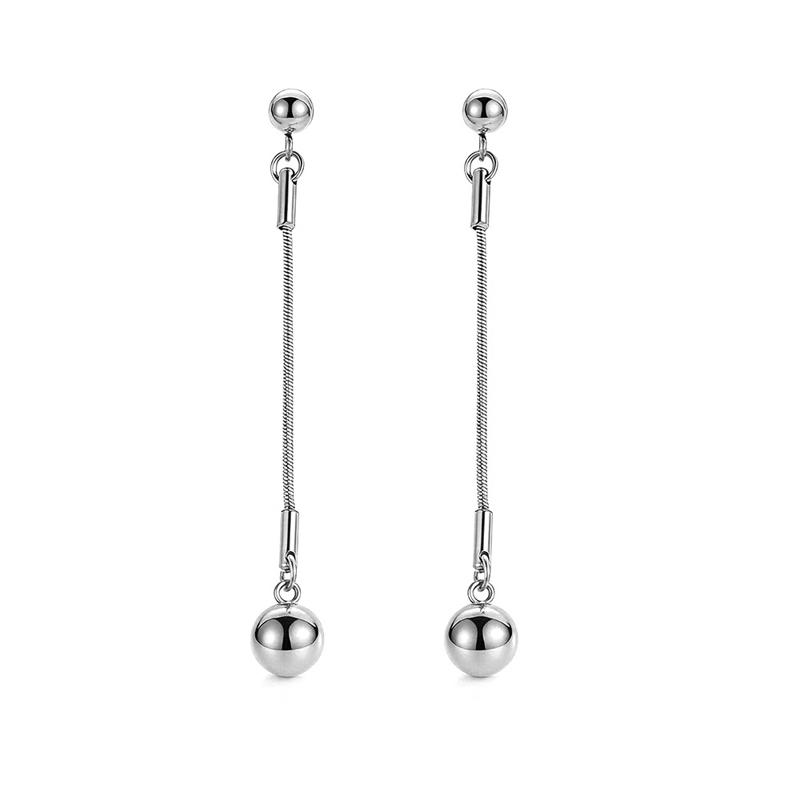 Luxury Long Line Tassel Stainless Steel Earrings for Women Fashion Metal Ball Dangle Earrings Party Zircon Accessories Gift медный
Luxury Long Line Tassel Stainless Steel Earrings for Women Fashion Metal Ball Dangle Earrings Party Zircon Accessories Gift медный