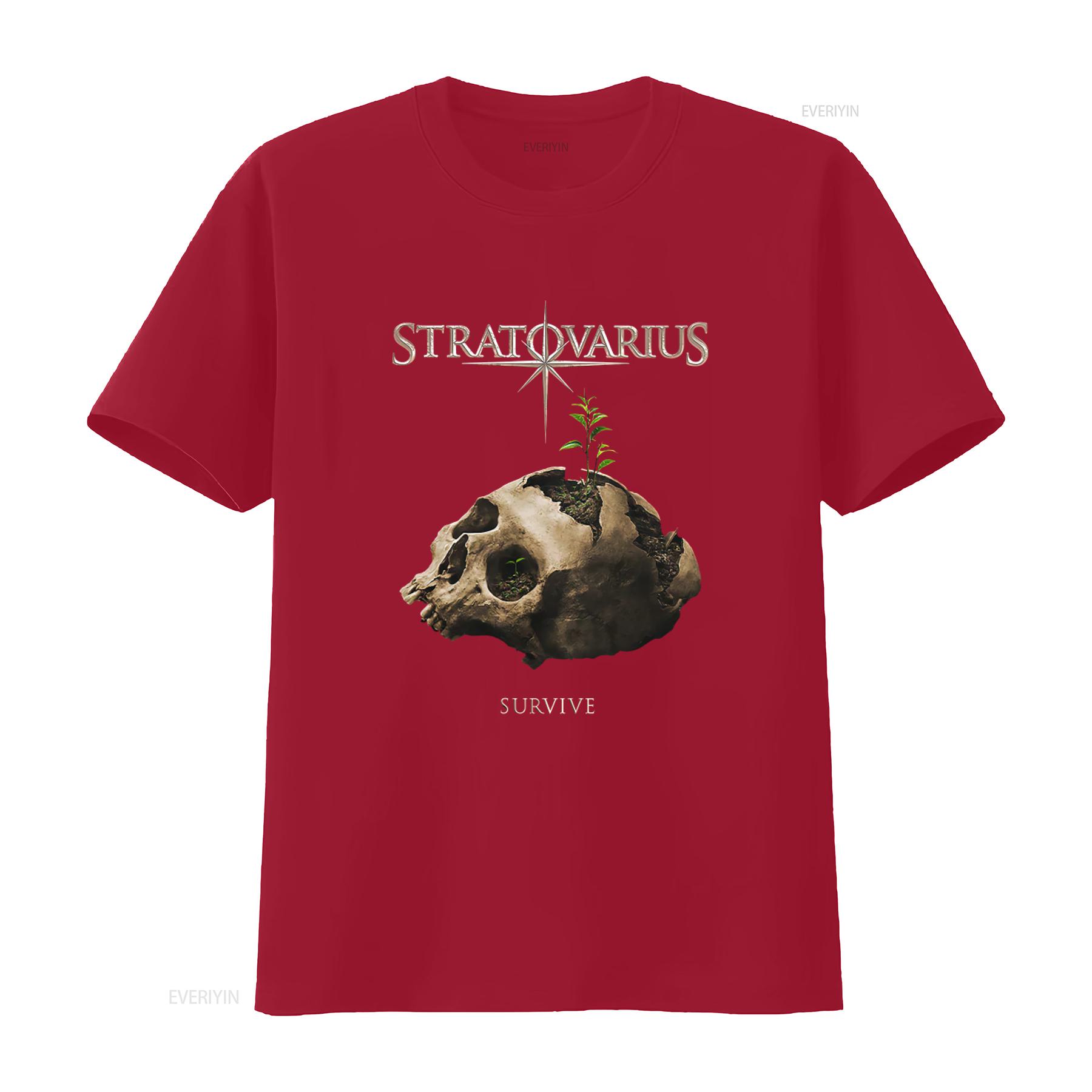 Stratovarius Band Skull Plant Design Cotton T shirt For All Sizes S 4XL CB351 vintage Washed Stretched Stylish Casual homme S
Stratovarius Band Skull Plant Design Cotton T shirt For All Sizes S 4XL CB351 vintage Washed Stretched Stylish Casual homme S