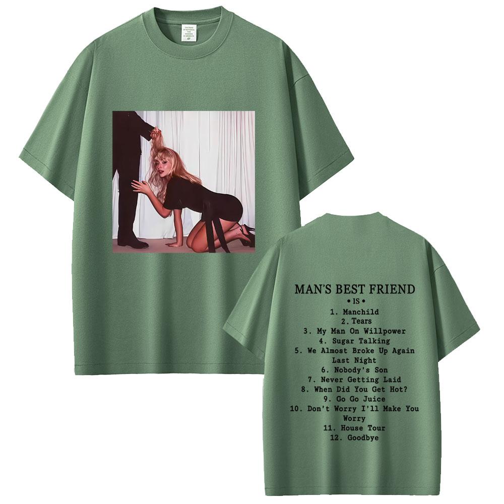 Sabrina Carpenter Mans Best Friend Album Graphic T Shirts Male Vintage Streetwear Men Women Fashion Casual Oversized Tshirt 4XL
Sabrina Carpenter Mans Best Friend Album Graphic T Shirts Male Vintage Streetwear Men Women Fashion Casual Oversized Tshirt 4XL