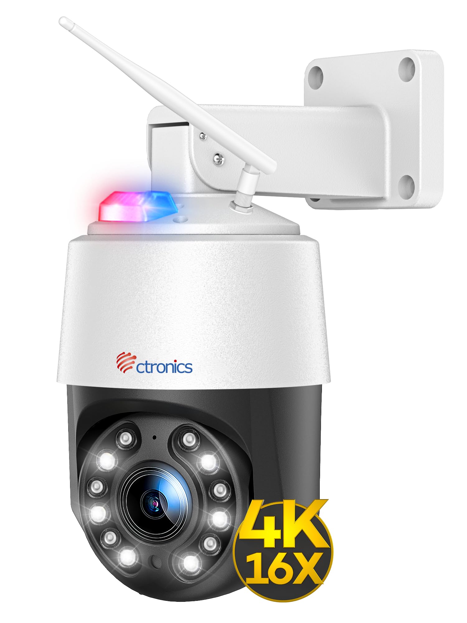 Optical Ctronics Security Camera Outdoor 8 Megapixels 5G AI Detection Detection Automatic Tracking Remote Control Smart Night Vision Alarm Lairo
Optical Ctronics Security Camera Outdoor 8 Megapixels 5G AI Detection Detection Automatic Tracking Remote Control Smart Night Vision Alarm Lairo