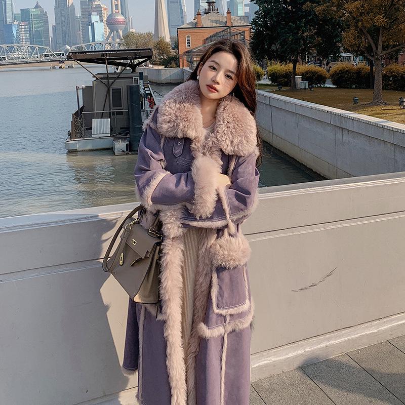 Women s Extra Long Faux Fur Lamb Wool Coat - Winter 2024 Style (2166) M (115-125 jin)
Women s Extra Long Faux Fur Lamb Wool Coat - Winter 2024 Style (2166) M (115-125 jin)