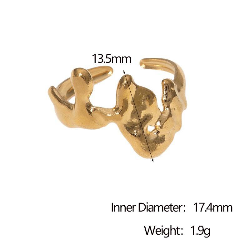 Simple Geometry Stainless Steel Ring Unisex Designer Zircon Retro Without Fading Adjustable Open Rings Couples Gift Items resizable
Simple Geometry Stainless Steel Ring Unisex Designer Zircon Retro Without Fading Adjustable Open Rings Couples Gift Items resizable