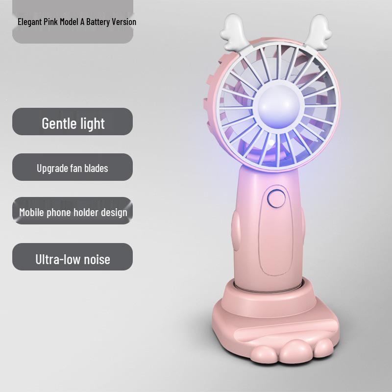 Cartoon USB Rechargeable Portable Handheld Mini Fan for Students with Customizable Logo English Color Box
Cartoon USB Rechargeable Portable Handheld Mini Fan for Students with Customizable Logo English Color Box