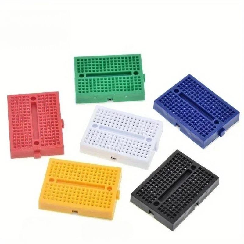 6PCS/Set SYB-170 Mini Solderless Prototype Breadboard 170 Tie-points 35x47x8.5mm For DIY Kit Whit Blue Green Yellow Black Red 6PCS
6PCS/Set SYB-170 Mini Solderless Prototype Breadboard 170 Tie-points 35x47x8.5mm For DIY Kit Whit Blue Green Yellow Black Red 6PCS