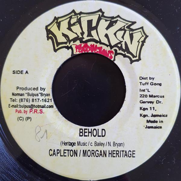 7inch Record CAPLETON & MORGAN HERITAGE - Behold NONE Kickin Producti 2002 Jamaica Reggae, Ska & Dub Used
7inch Record CAPLETON & MORGAN HERITAGE - Behold NONE Kickin Producti 2002 Jamaica Reggae, Ska & Dub Used