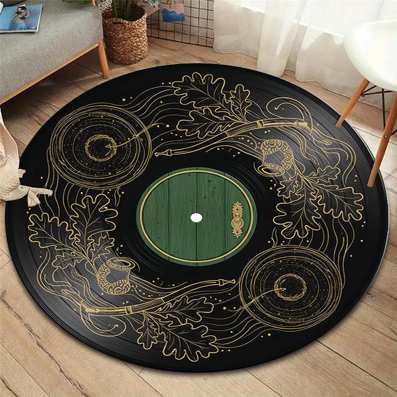 Круглий килим Vortex Crossing Gate, Килимок для вітальні, спальні, біля дивана, дитячої кімнати, Нековзкий килимок для підлоги 80cmx80cm
Круглий килим Vortex Crossing Gate, Килимок для вітальні, спальні, біля дивана, дитячої кімнати, Нековзкий килимок для підлоги 80cmx80cm