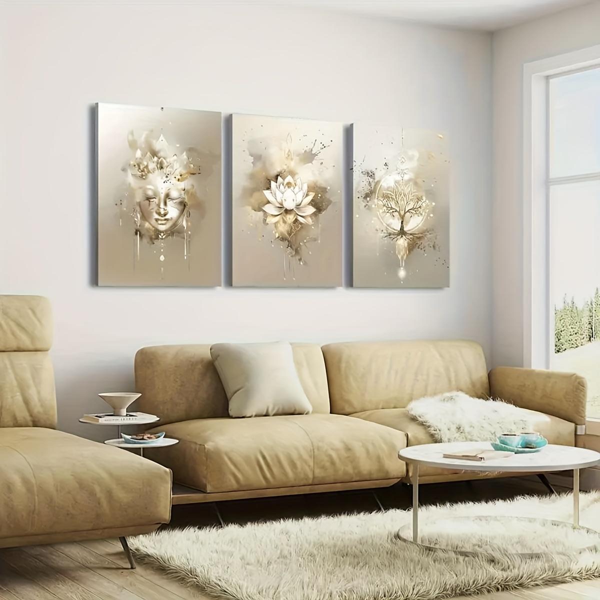 3pcs Frameless Canvas Art Prints - Zen Garden, Lotus Flower, Buddha, Tree of Life - Spiritual Wall Decor for Living Room, Bedroo 20x30cm-3pcs
3pcs Frameless Canvas Art Prints - Zen Garden, Lotus Flower, Buddha, Tree of Life - Spiritual Wall Decor for Living Room, Bedroo 20x30cm-3pcs
