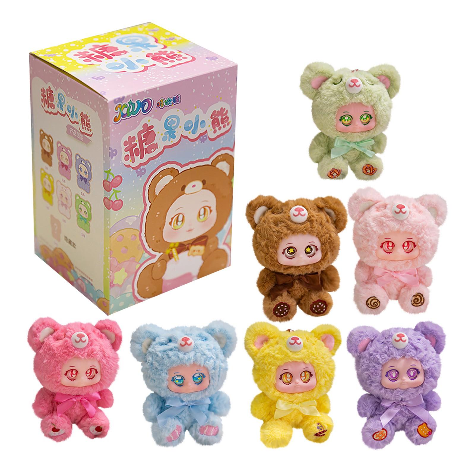 Плюшевая игрушка Мишка-конфета, Коробка-сюрприз с милым мягким животным, Милый подарок на день рождения для друзей и детей One Size
Плюшевая игрушка Мишка-конфета, Коробка-сюрприз с милым мягким животным, Милый подарок на день рождения для друзей и детей One Size