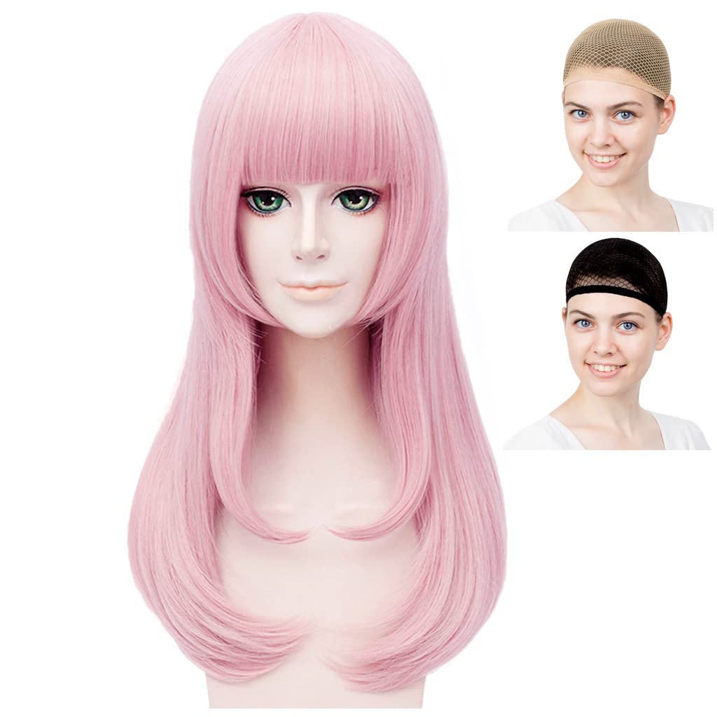 CaseEden Косплей Включает 2 сетки для парика, Парик, Гладкий, Длинный, 60 см, Термостойкий, Розовый, розовый
CaseEden Косплей Включает 2 сетки для парика, Парик, Гладкий, Длинный, 60 см, Термостойкий, Розовый, розовый