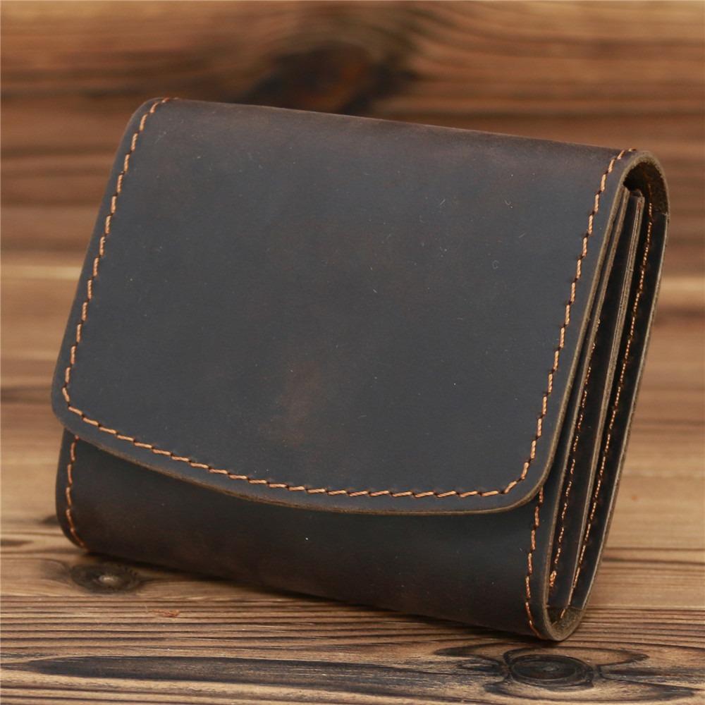 Portable Genuine Leather Wallet Solid Color Mini Shopping List Holder Coin Purse Men Women темно-коричневого кольору
Portable Genuine Leather Wallet Solid Color Mini Shopping List Holder Coin Purse Men Women темно-коричневого кольору
