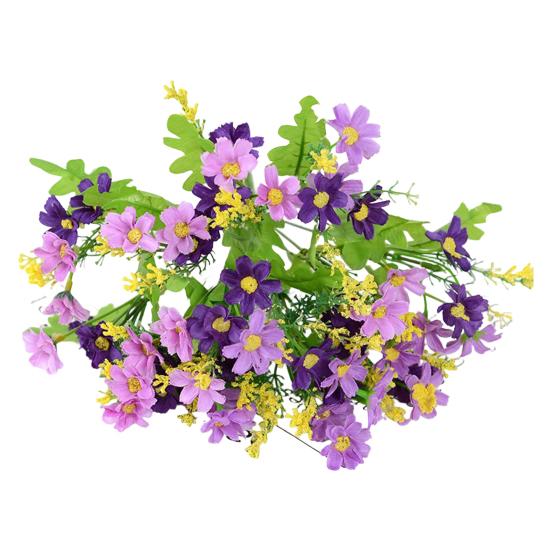 28-Head Artificial Flowers for Outdoors UV Resistant Faux Silk Wildflowers with Stem Fake Floral Arrangement for Planter Hanging Basket Porch Patio фіолетовий
28-Head Artificial Flowers for Outdoors UV Resistant Faux Silk Wildflowers with Stem Fake Floral Arrangement for Planter Hanging Basket Porch Patio фіолетовий