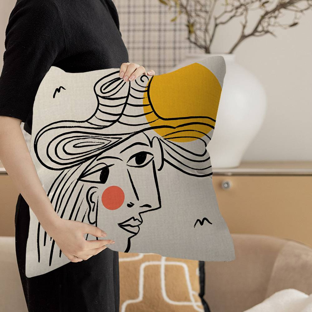 Picasso Woman Office Cushion Pillowcase Car Cushion Cover45X45CM Lumbar Pillowcase Sofa Pillowcover 12x12Inch
Picasso Woman Office Cushion Pillowcase Car Cushion Cover45X45CM Lumbar Pillowcase Sofa Pillowcover 12x12Inch