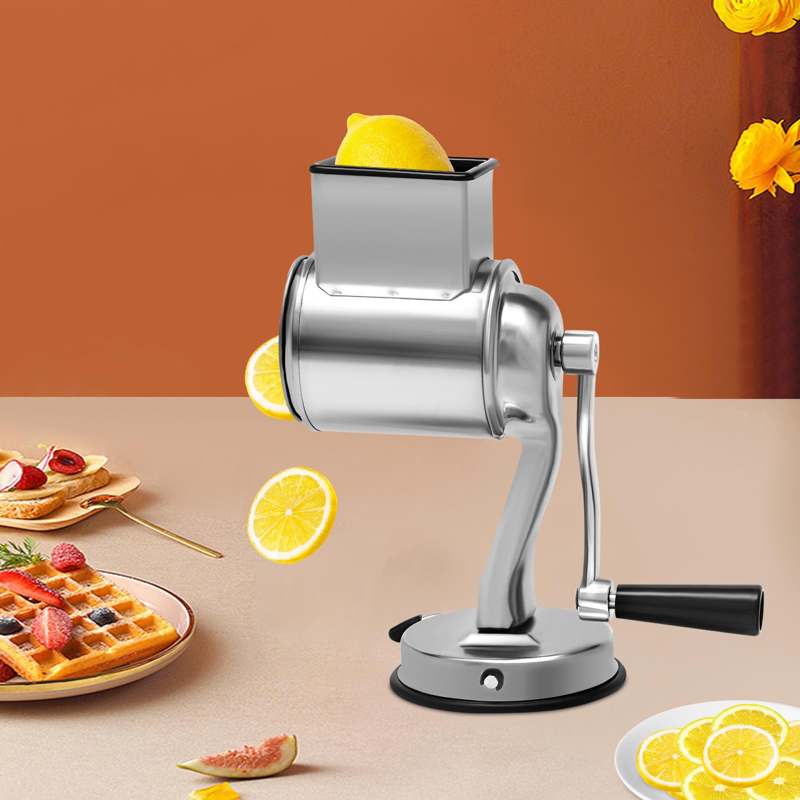 Bymaocr Kitchen Fixable Food Rotary Grinder, 5-blade Hotel Stainless Steel Manual Drum Slicing Grinder, Manual Food Processors серебряный
Bymaocr Kitchen Fixable Food Rotary Grinder, 5-blade Hotel Stainless Steel Manual Drum Slicing Grinder, Manual Food Processors серебряный