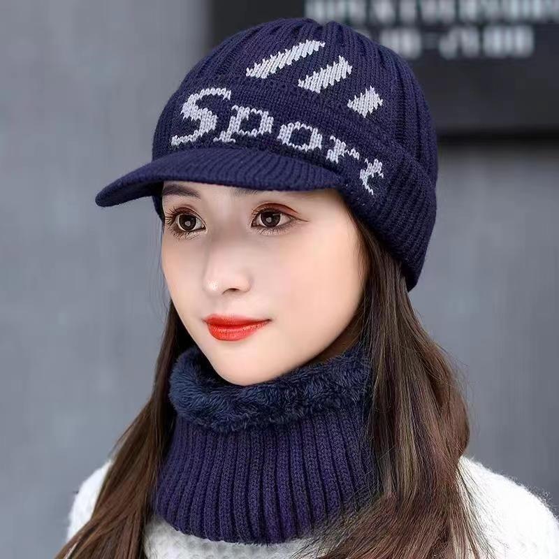 Зимний шарф на шею Элегантная вязаная шапка с бархатом и уплотнением Теплая и ветрозащитная шапка-пуловер Корейская версия Универсальная и модная one size
Зимний шарф на шею Элегантная вязаная шапка с бархатом и уплотнением Теплая и ветрозащитная шапка-пуловер Корейская версия Универсальная и модная one size