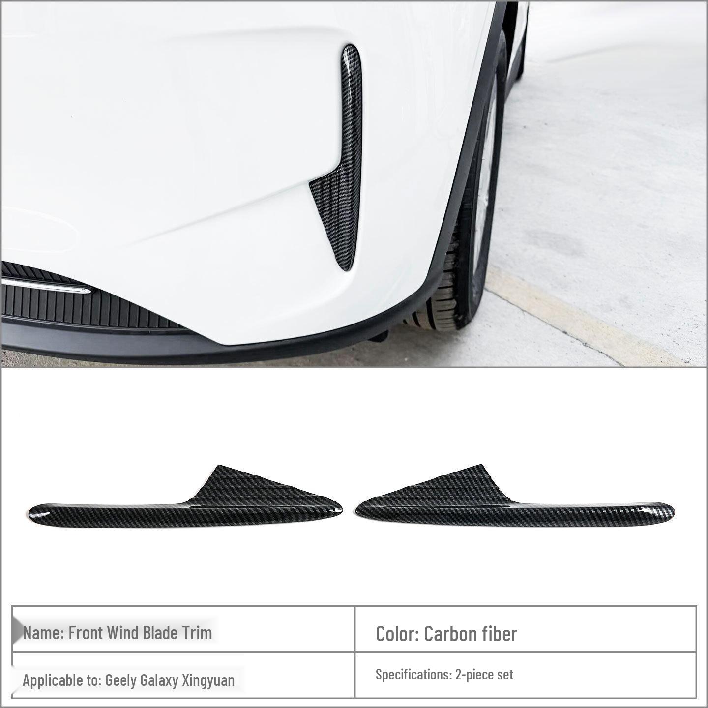 Geely Galaxy Xingyuan STAR Front Fog Light Eyebrow Trim for 25 Models
Geely Galaxy Xingyuan STAR Front Fog Light Eyebrow Trim for 25 Models