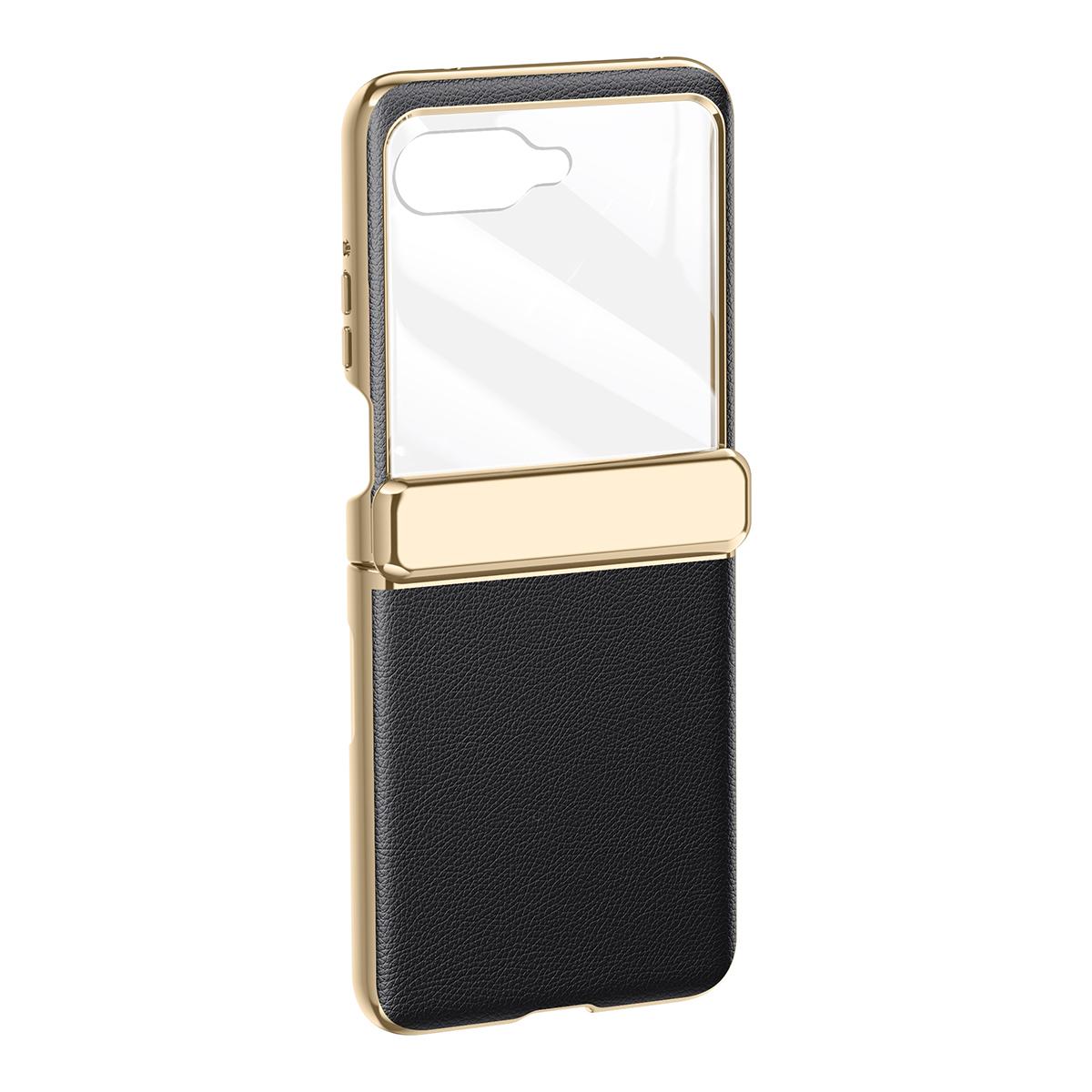 For Motorola Razr 50 5G Case Electroplated PU Leather+PC Phone Cover with Rear Small Screen Protector Black
For Motorola Razr 50 5G Case Electroplated PU Leather+PC Phone Cover with Rear Small Screen Protector Black