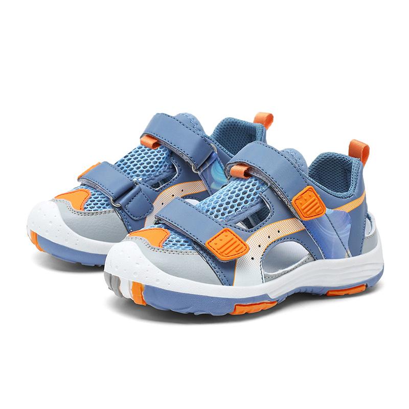 Летние дышащие спортивные сандалии для детей, повседневная пляжная обувь для мальчиков, удобные нескользящие модные детские сандалии 36
Летние дышащие спортивные сандалии для детей, повседневная пляжная обувь для мальчиков, удобные нескользящие модные детские сандалии 36