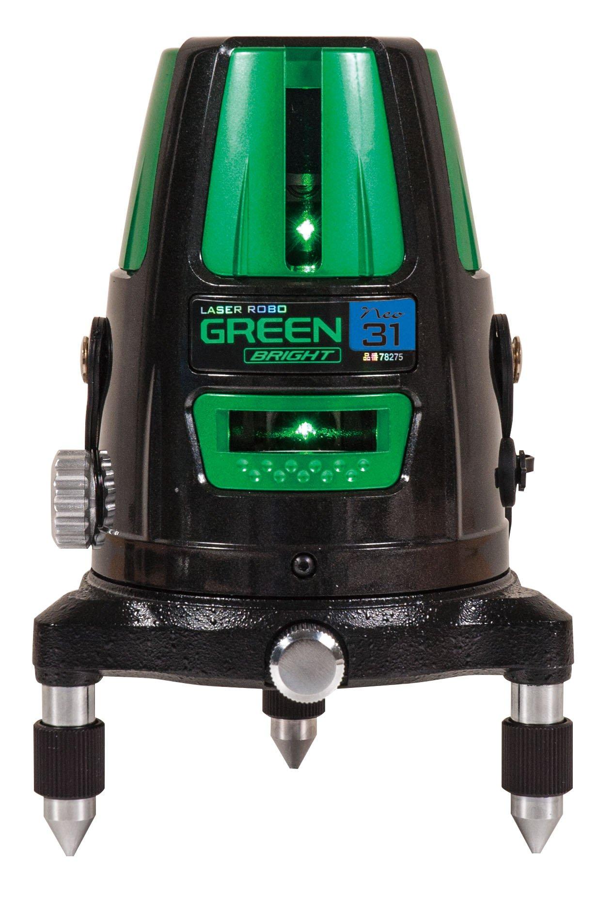 Лазерний маркер Shinwa Sokutei Laser Robo Green LASER ROBO GREEN Neo 31 BRIGHT Вертикальний Горизонтальний Великий Прямокутний Наземний Маркувальний ... зелений
Лазерний маркер Shinwa Sokutei Laser Robo Green LASER ROBO GREEN Neo 31 BRIGHT Вертикальний Горизонтальний Великий Прямокутний Наземний Маркувальний ... зелений