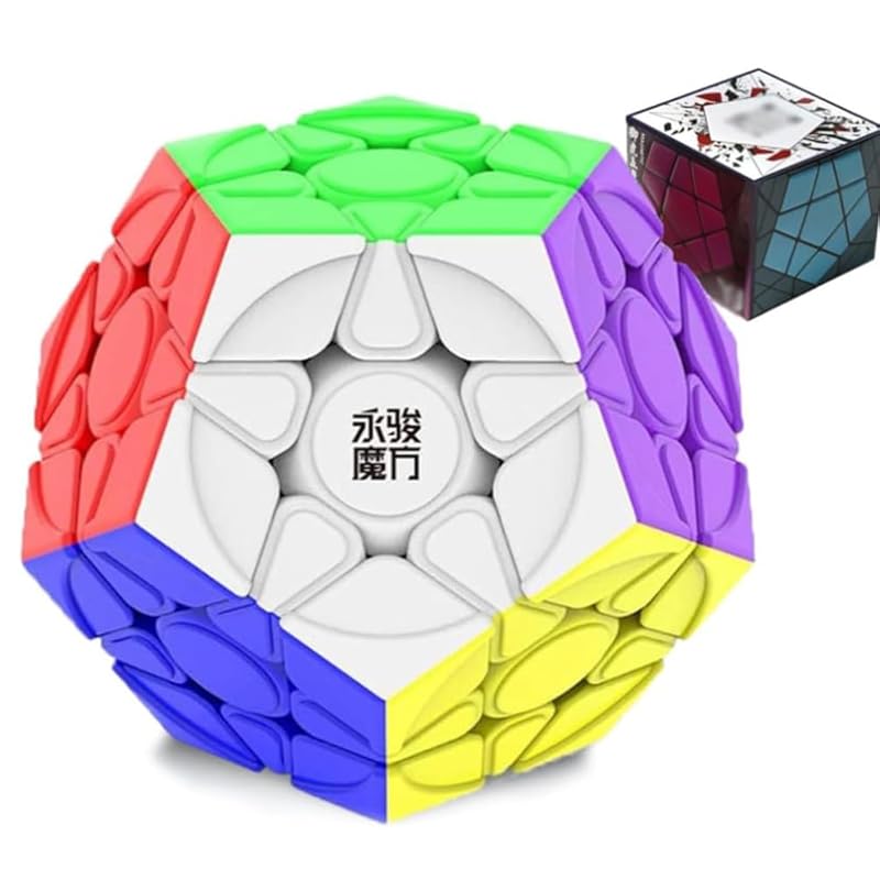 Megaminx speed cube YJ YuHu V2 M dodecahedral cube no magnetic sticker pentagon magic puzzle 3D brain teasers toys
Megaminx speed cube YJ YuHu V2 M dodecahedral cube no magnetic sticker pentagon magic puzzle 3D brain teasers toys