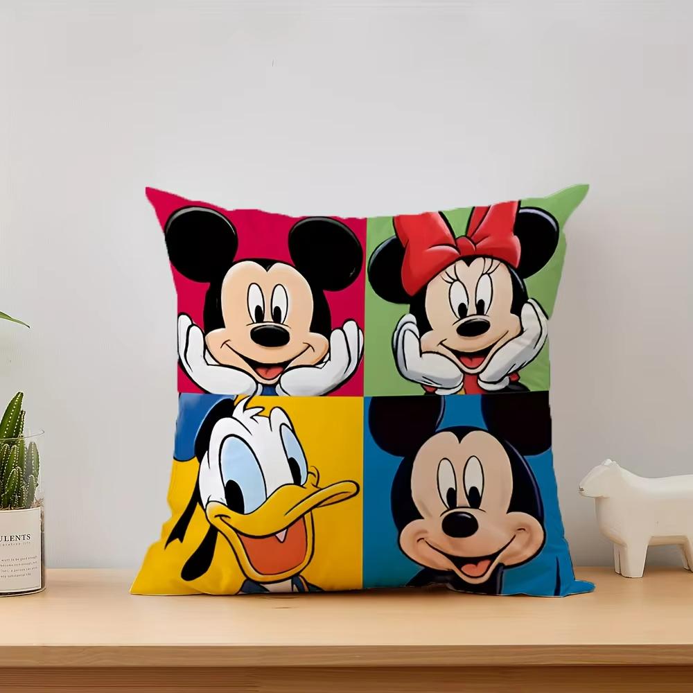 Disney Pillowcase Polyester Doublesided Printed Mickey Minnie Design Suitable For Home Decoration and Holiday Gifts 45cmx45cm
Disney Pillowcase Polyester Doublesided Printed Mickey Minnie Design Suitable For Home Decoration and Holiday Gifts 45cmx45cm