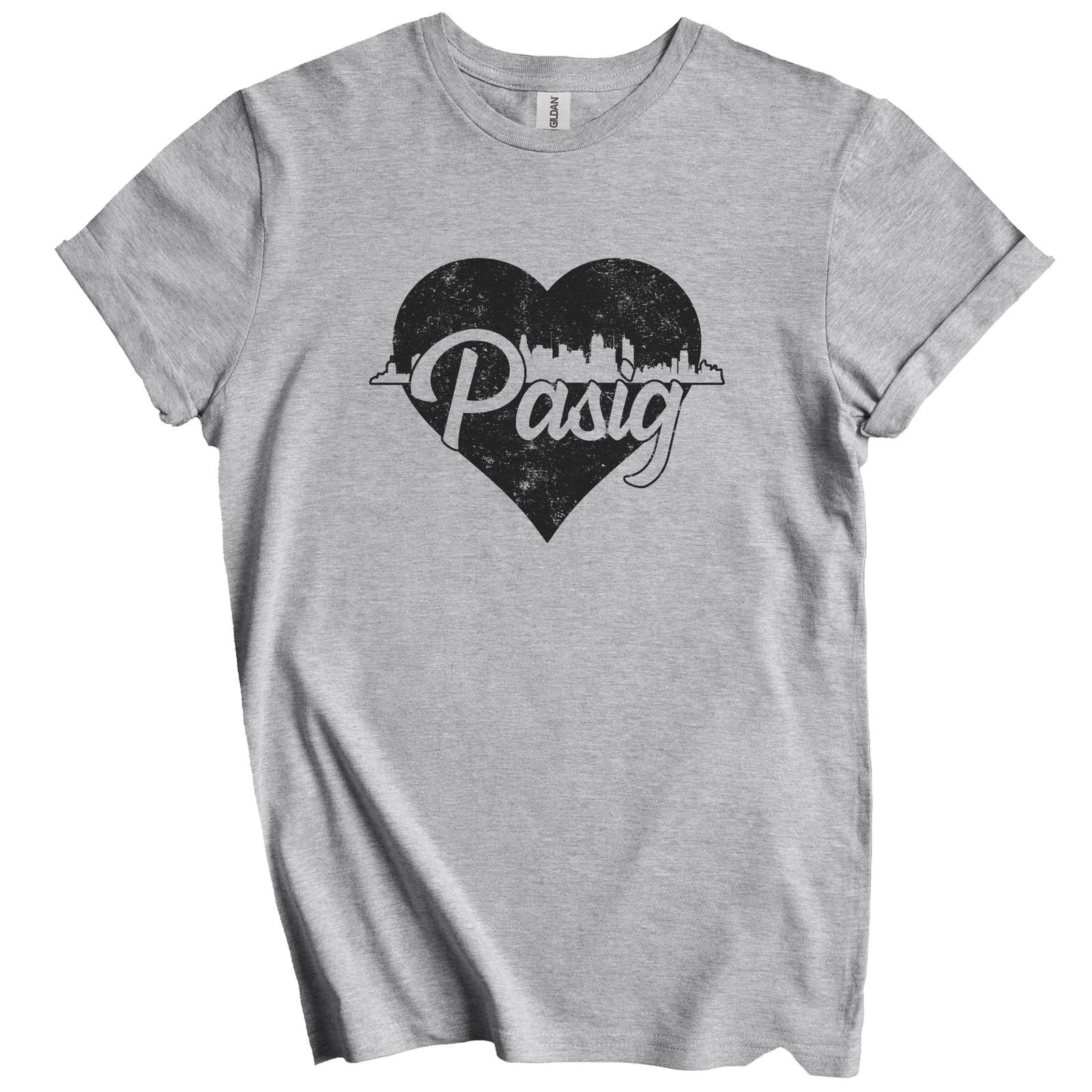 Retro Pasig Philippines Skyline Heart Distressed T-Shirt 4XL
Retro Pasig Philippines Skyline Heart Distressed T-Shirt 4XL