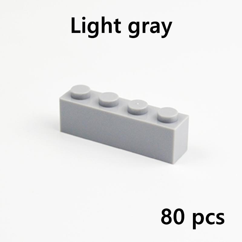 80pcs DIY Building Blocks Figures Thick Bricks 1x4 Dots Educational Creative Plastic Toys Compatible 3010 For Children Gifts світло-сірий колір
80pcs DIY Building Blocks Figures Thick Bricks 1x4 Dots Educational Creative Plastic Toys Compatible 3010 For Children Gifts світло-сірий колір