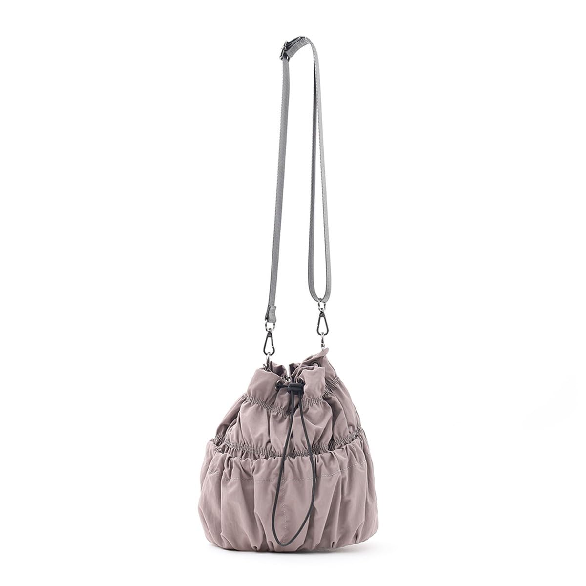Cuco Gathered Drawstring Shoulder Bag 2453111068 Gray (012)
Cuco Gathered Drawstring Shoulder Bag 2453111068 Gray (012)