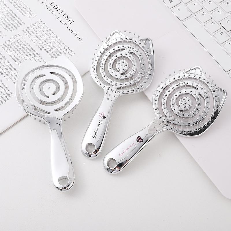 New electroplated silver series massage comb student female ins wind mesh folding mirror comb air cushion comb anti-static comb Gilt electroplated silver series
New electroplated silver series massage comb student female ins wind mesh folding mirror comb air cushion comb anti-static comb Gilt electroplated silver series