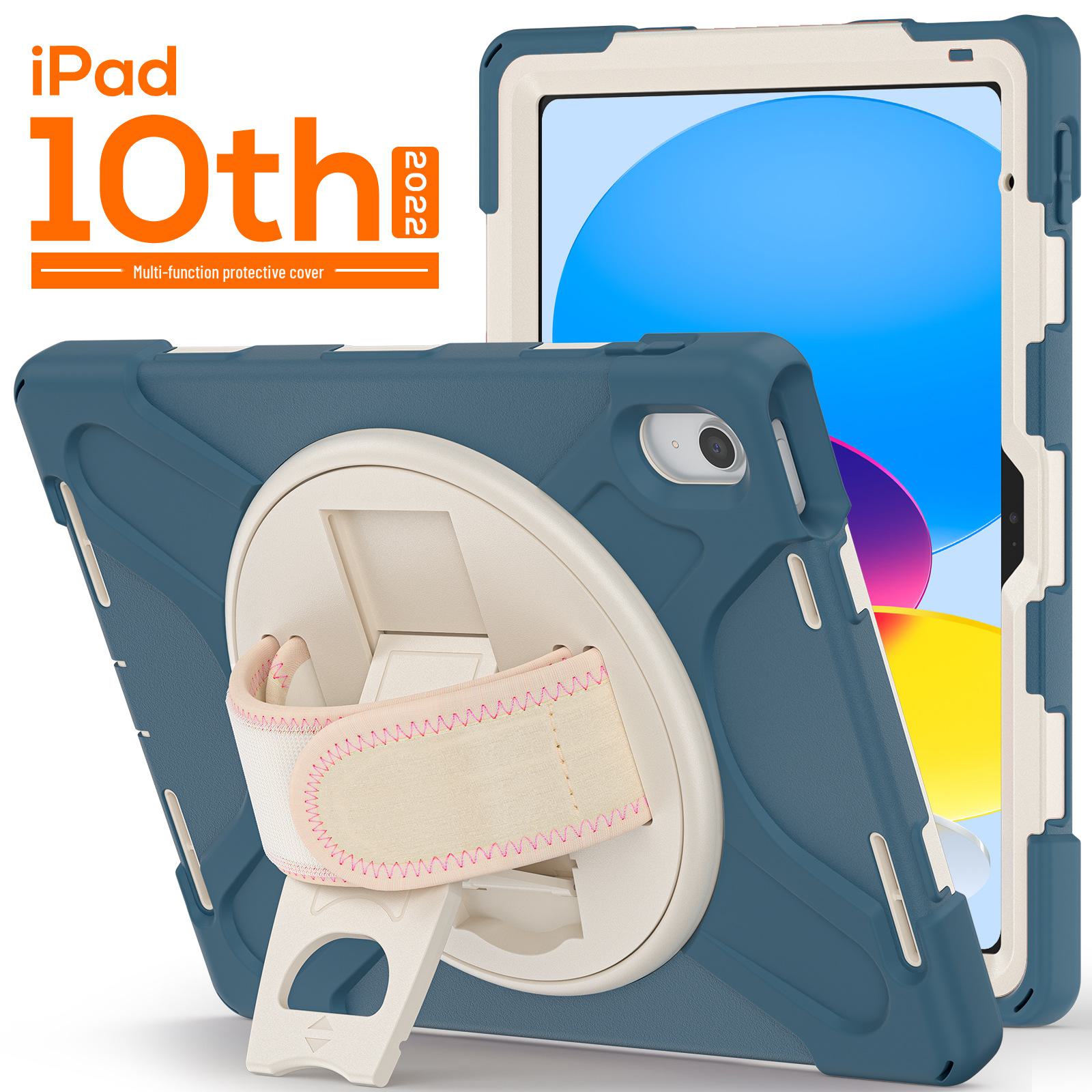 Силіконовий захисний чохол для iPad 2022 10-го покоління - Тришарова конструкція для максимального захисту від падінь Without Shoulder Strap
Силіконовий захисний чохол для iPad 2022 10-го покоління - Тришарова конструкція для максимального захисту від падінь Without Shoulder Strap