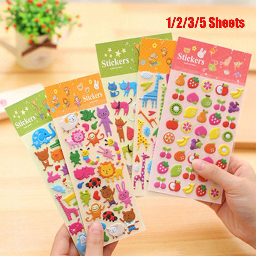 Kids Gift Fruit/Sea Animals Sticker 3D Scrapbooking Decoration Cute Bubble Stickers Cartoon Gifts
Kids Gift Fruit/Sea Animals Sticker 3D Scrapbooking Decoration Cute Bubble Stickers Cartoon Gifts
