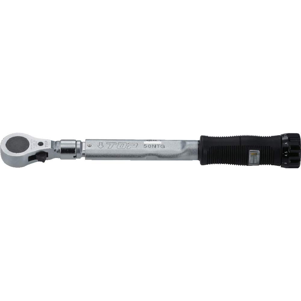 TOP Torque Wrench with Calibration Made in Japan Ratchet-Grip Certificate, 10-50 N.m, 9.5mm Drive, RH-50NTG, Tsubame-Sanjo,
TOP Torque Wrench with Calibration Made in Japan Ratchet-Grip Certificate, 10-50 N.m, 9.5mm Drive, RH-50NTG, Tsubame-Sanjo,