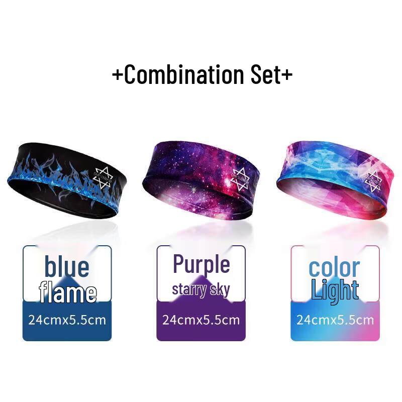 Jundingying Blue Flame & Galaxy Sports Headband
Jundingying Blue Flame & Galaxy Sports Headband