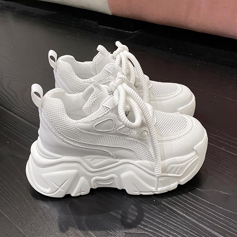 Spring new explosive mesh dad shoes inner height increase sports women s shoes mesh shoes women breathable thick-soled white shoes women 34
Spring new explosive mesh dad shoes inner height increase sports women s shoes mesh shoes women breathable thick-soled white shoes women 34