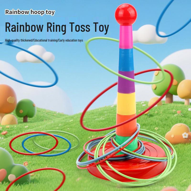 Kids Ring Toss & Jenga Game: Interactive Indoor/Outdoor Educational Toy for Parent-Child Play
Kids Ring Toss & Jenga Game: Interactive Indoor/Outdoor Educational Toy for Parent-Child Play