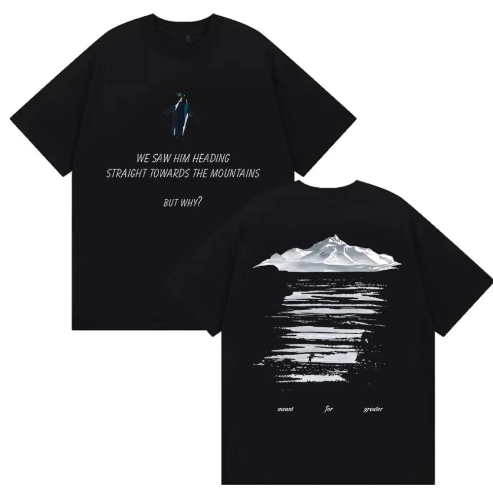 But Why Penguin Nihilist Hiking Funny Meme T Shirt Men Women Vintage Fashion Short Sleeve Tshirt Male Cotton Tshirts Streetwear M
But Why Penguin Nihilist Hiking Funny Meme T Shirt Men Women Vintage Fashion Short Sleeve Tshirt Male Cotton Tshirts Streetwear M