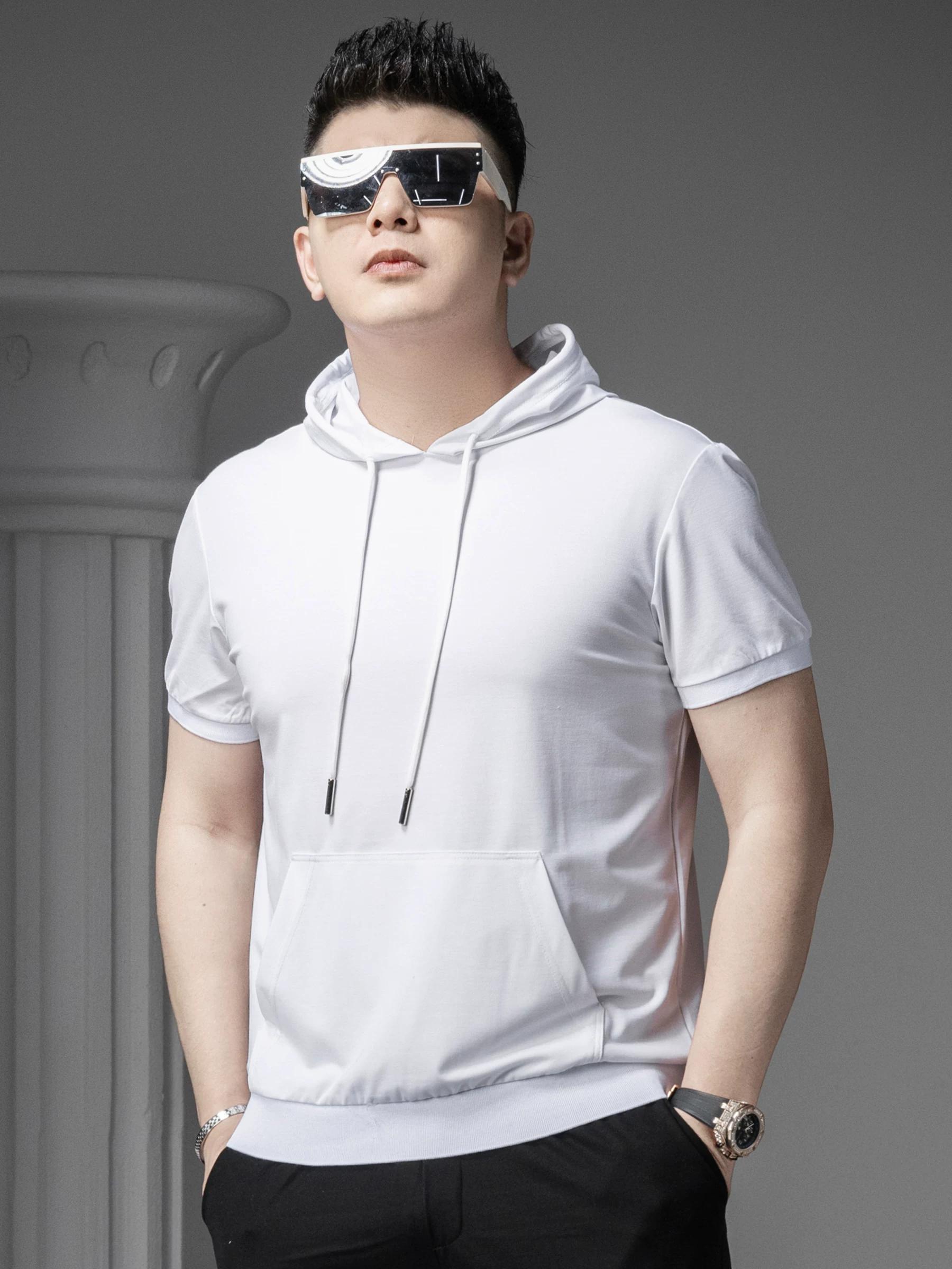 Ozhouzhan 2025 New Solid Hooded Casual T-shirt Men s Hood Short sleeve Hoodie Summer Half Sleeve T-shirt L белый
Ozhouzhan 2025 New Solid Hooded Casual T-shirt Men s Hood Short sleeve Hoodie Summer Half Sleeve T-shirt L белый