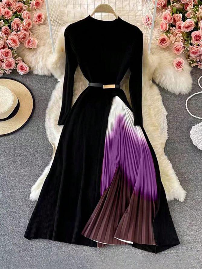 Elegant Gradient Slim-Fit Stand-Up Collar Belted Long-Sleeve Dress L помаранчевий
Elegant Gradient Slim-Fit Stand-Up Collar Belted Long-Sleeve Dress L помаранчевий
