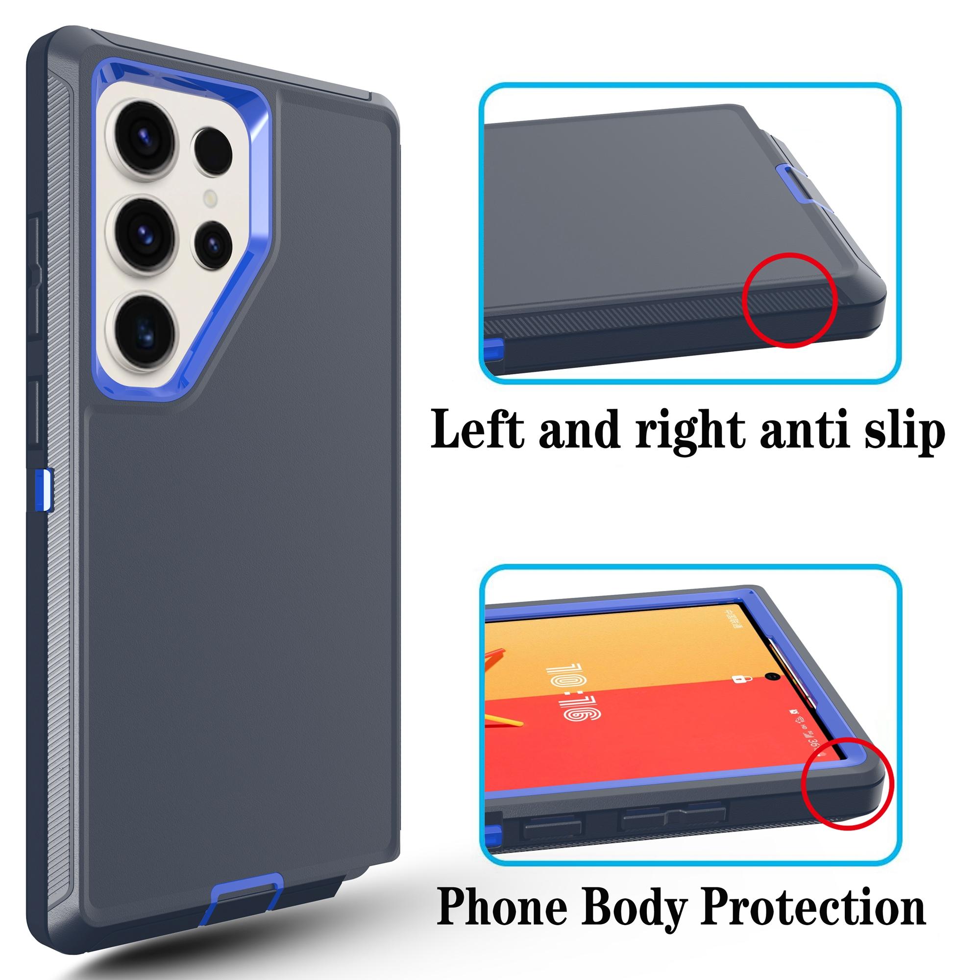 For Samsung Galaxy S25 Ultra Case 3 in 1 Detachable Shockproof Anti Slip TPU+PC Phone Back Cover Pink/Purple Red
For Samsung Galaxy S25 Ultra Case 3 in 1 Detachable Shockproof Anti Slip TPU+PC Phone Back Cover Pink/Purple Red