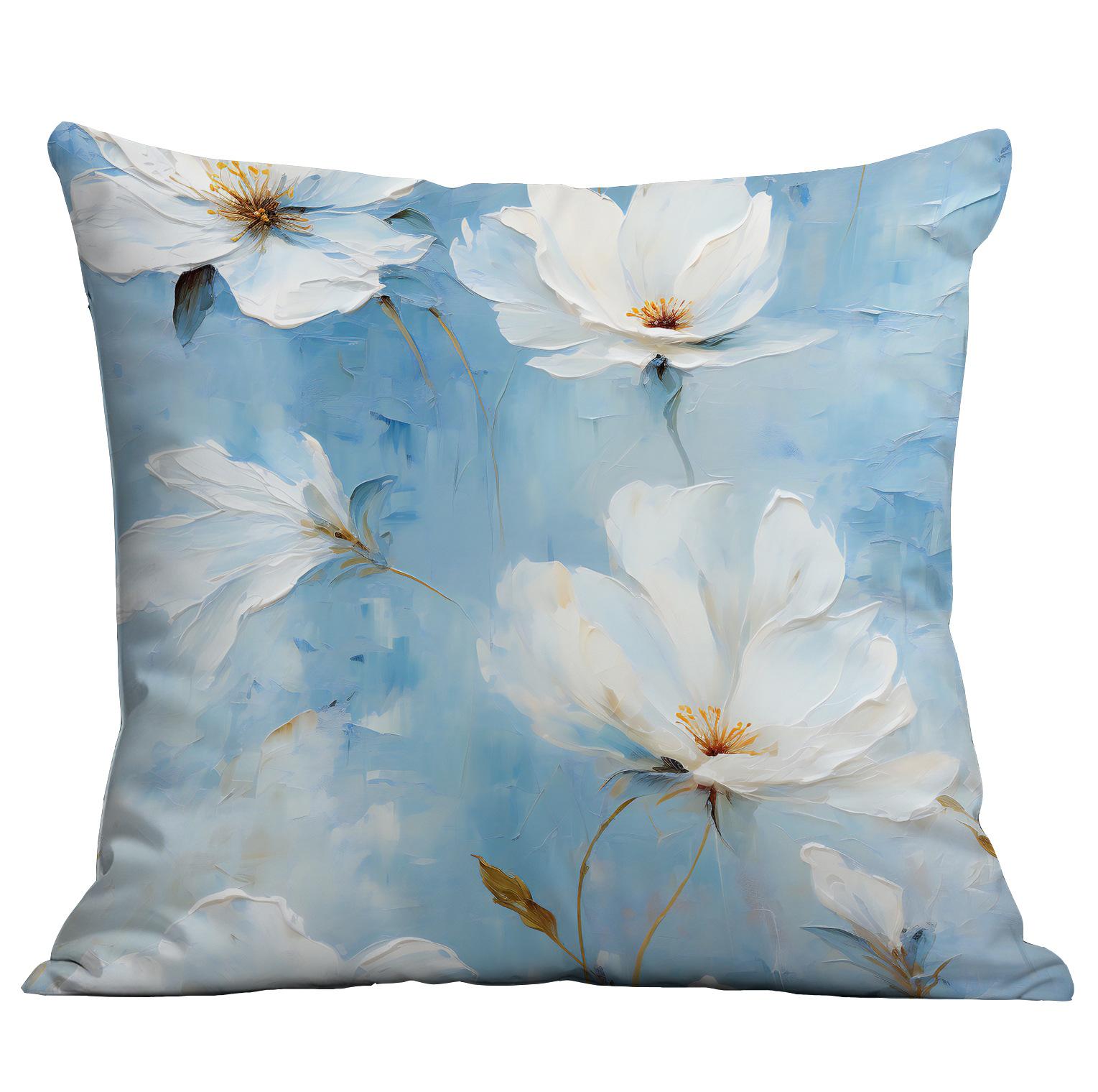 Новая 3D Трехмерная Наволочка в стиле масляной живописи с цветами Креативная Наволочка для диванной подушки для дома, гостиной 45 * 45Cm
Новая 3D Трехмерная Наволочка в стиле масляной живописи с цветами Креативная Наволочка для диванной подушки для дома, гостиной 45 * 45Cm