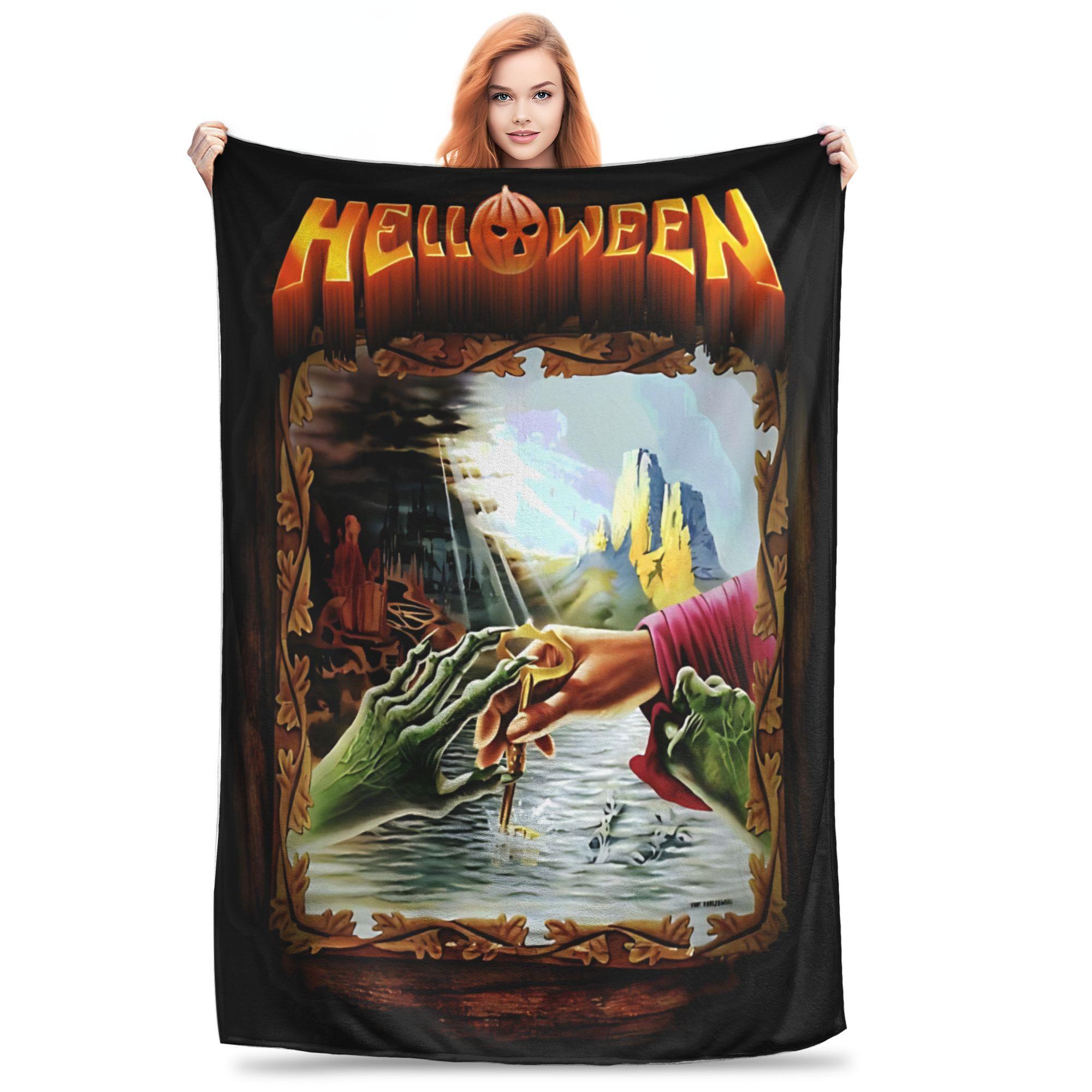 Cozy Helloween is a Power Metal band Blanket Stuff Bedding Decorative Throw Blanket Lightweight Thin Flannel for Office 130x150cm
Cozy Helloween is a Power Metal band Blanket Stuff Bedding Decorative Throw Blanket Lightweight Thin Flannel for Office 130x150cm