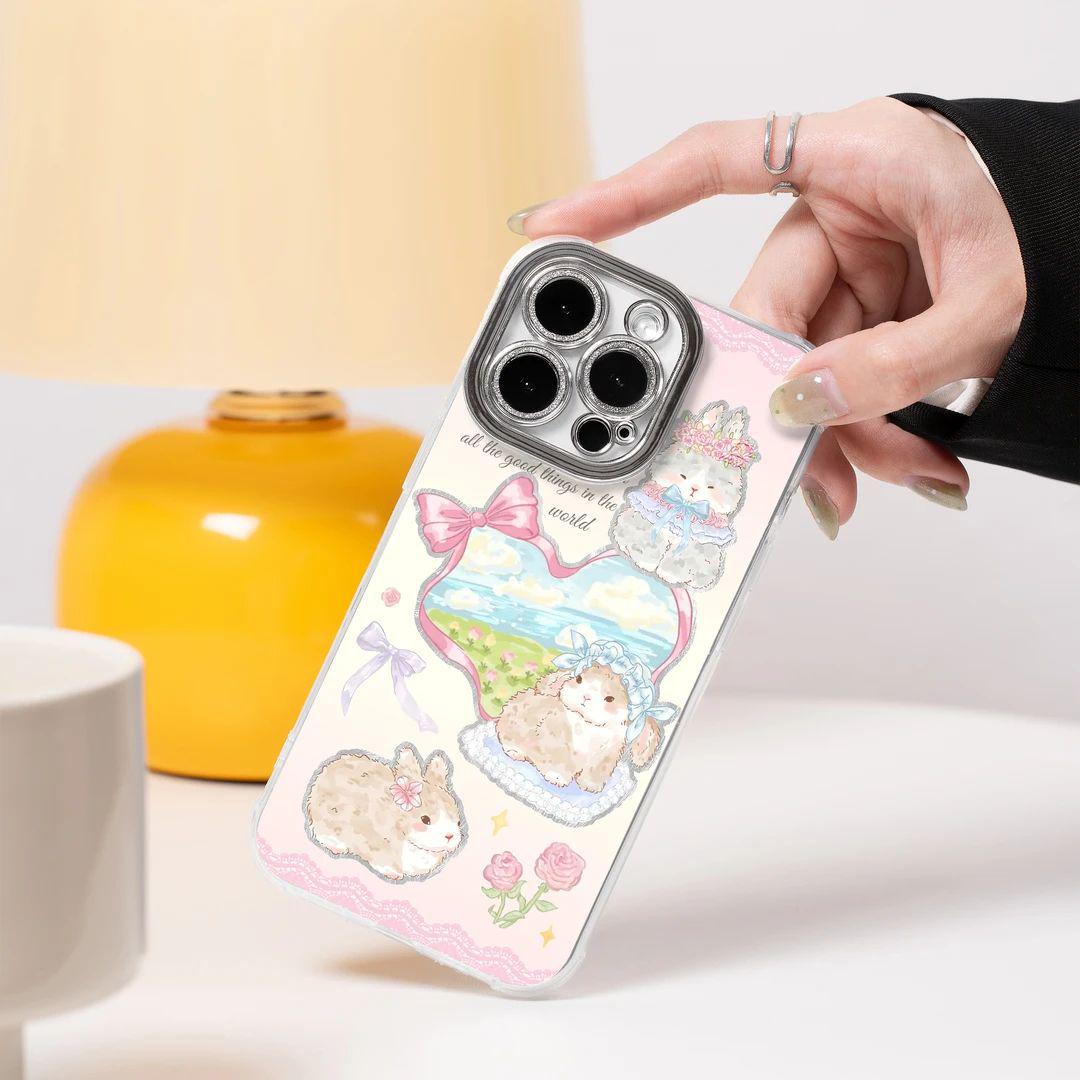 Glittery Feather Yarn Bunny Case for Apple iPhone 13/14/15 Pro/16 Pro Max - Drop-Proof & Precision Fit iPhone 12 Pro
Glittery Feather Yarn Bunny Case for Apple iPhone 13/14/15 Pro/16 Pro Max - Drop-Proof & Precision Fit iPhone 12 Pro