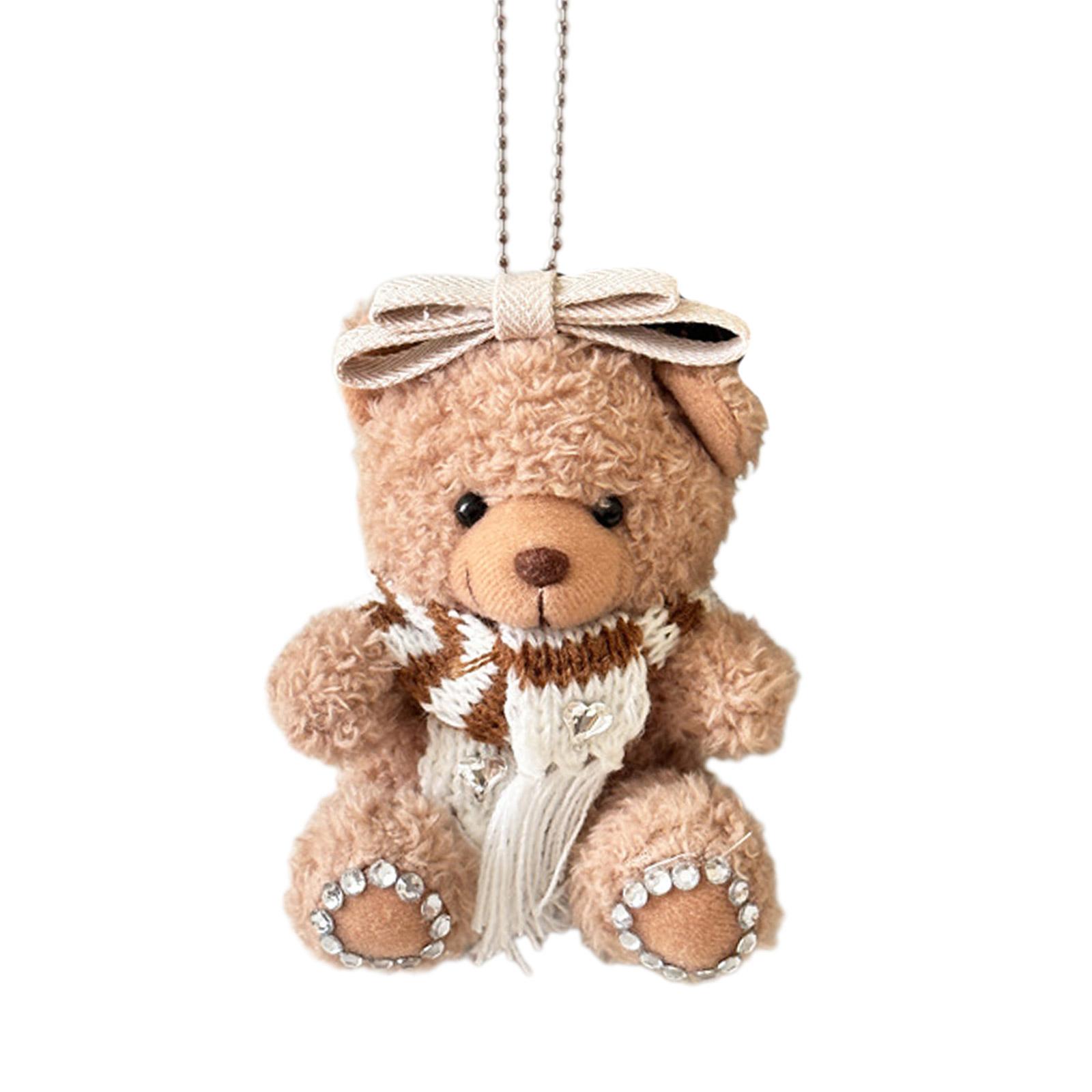 Versatile Plush Bear Keychain Animal Theme Keyrings Soft Stuffed Pendants DIY Phone Back Clip Crafts Decor for Women
Versatile Plush Bear Keychain Animal Theme Keyrings Soft Stuffed Pendants DIY Phone Back Clip Crafts Decor for Women