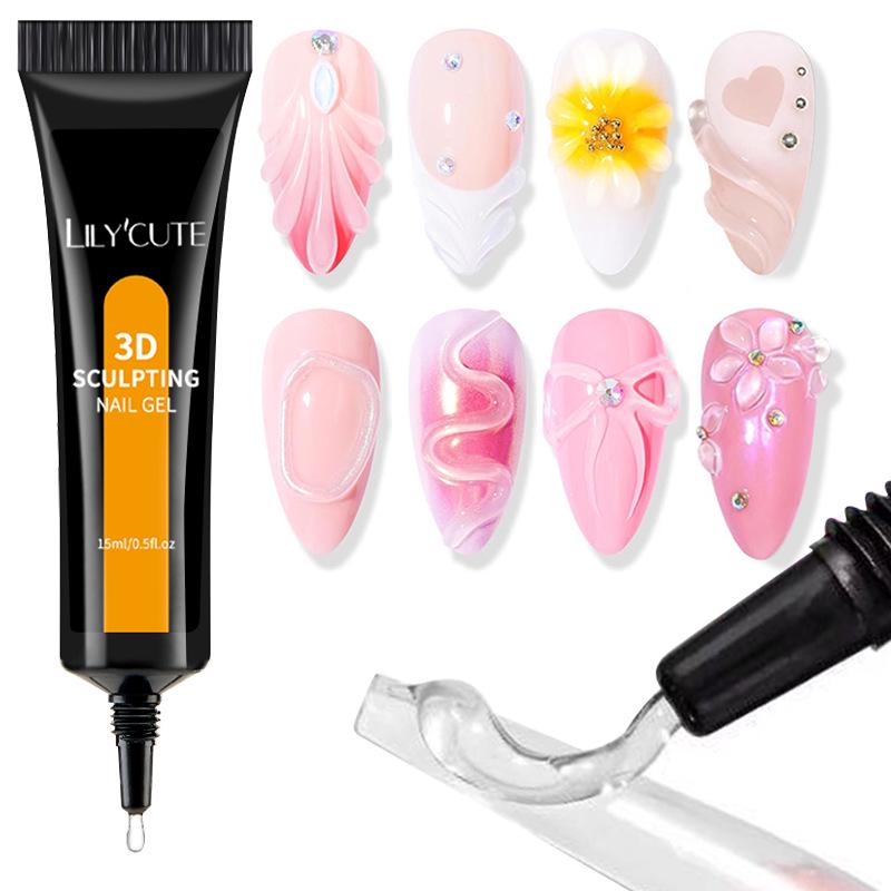 LILY CUTE 4-in-1 Multifunctional Rhinestone and Nail Art Glue with Magic Mirror Powder & 3D Shaping Capabilities
LILY CUTE 4-in-1 Multifunctional Rhinestone and Nail Art Glue with Magic Mirror Powder & 3D Shaping Capabilities