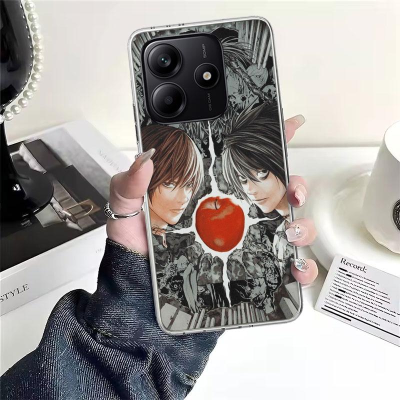 N-Note D-Death Anime Ryuk Soft Phone Case For Xiaomi Redmi Note 15 14 14S 13 12 Pro Plus 12S 11 11S 11E 10 10S 11T 5G Fundas Coq Redmi Note 14 Pro 4G
N-Note D-Death Anime Ryuk Soft Phone Case For Xiaomi Redmi Note 15 14 14S 13 12 Pro Plus 12S 11 11S 11E 10 10S 11T 5G Fundas Coq Redmi Note 14 Pro 4G